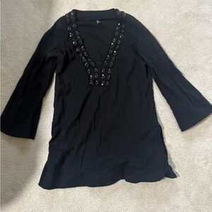 Vix Paula Hermanny  black coverup with gemstones size S